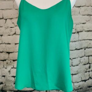J.Crew Tall V-Neck Camisole (Green)